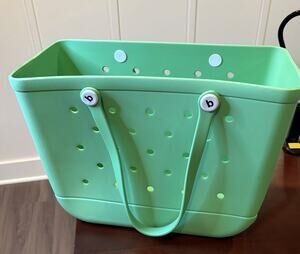 NWOT Large Green Bog Bag
